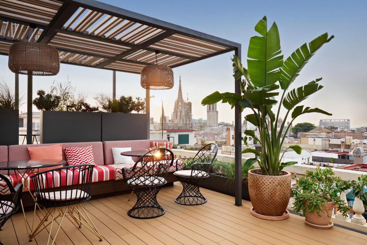 คิมป์ตัน บิบีโดรา โฮเต็ล Hotel บาร์เซโลนา ภายนอก รูปภาพ The rooftop terrace