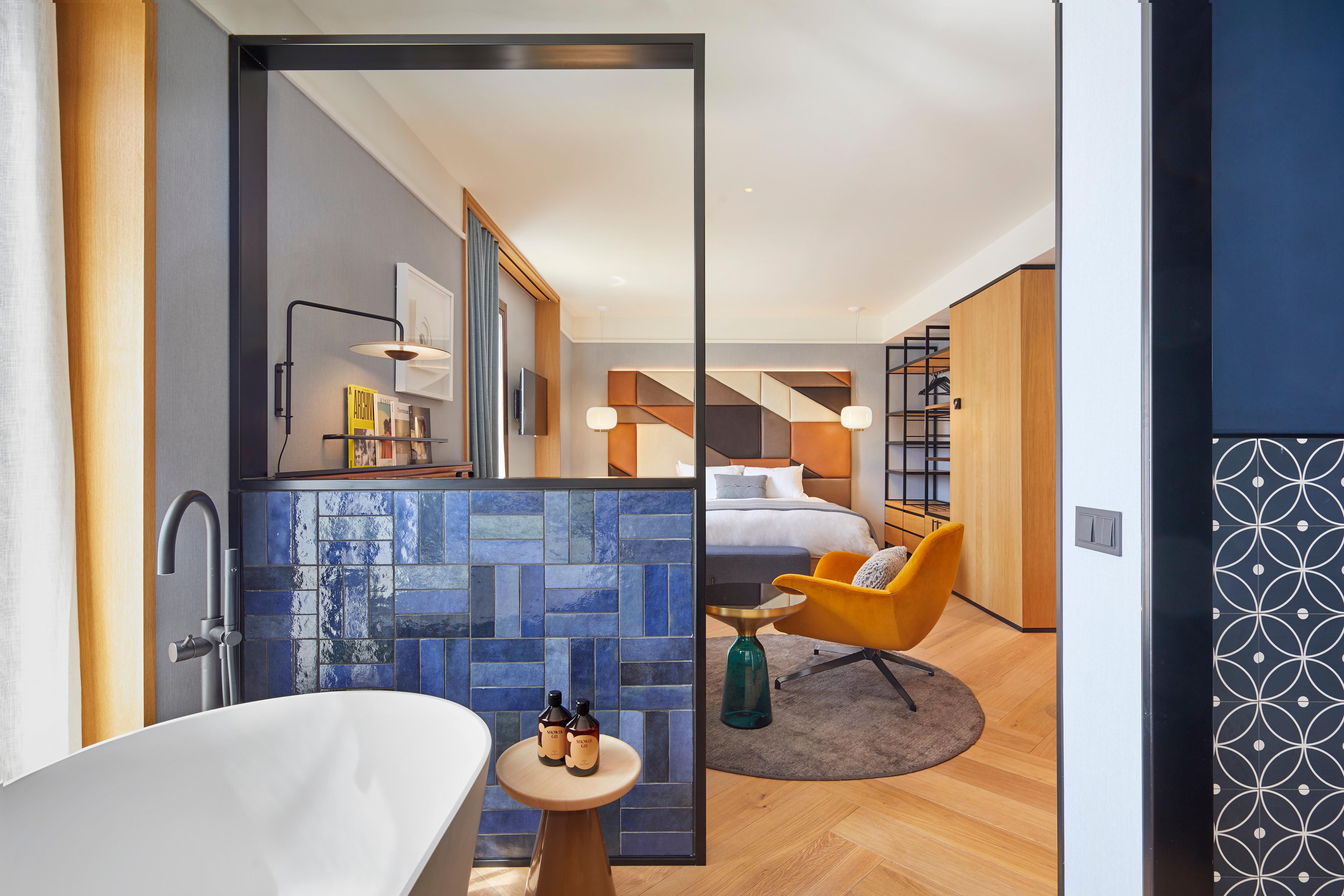 คิมป์ตัน บิบีโดรา โฮเต็ล Hotel บาร์เซโลนา ภายนอก รูปภาพ A guest room at the hotel