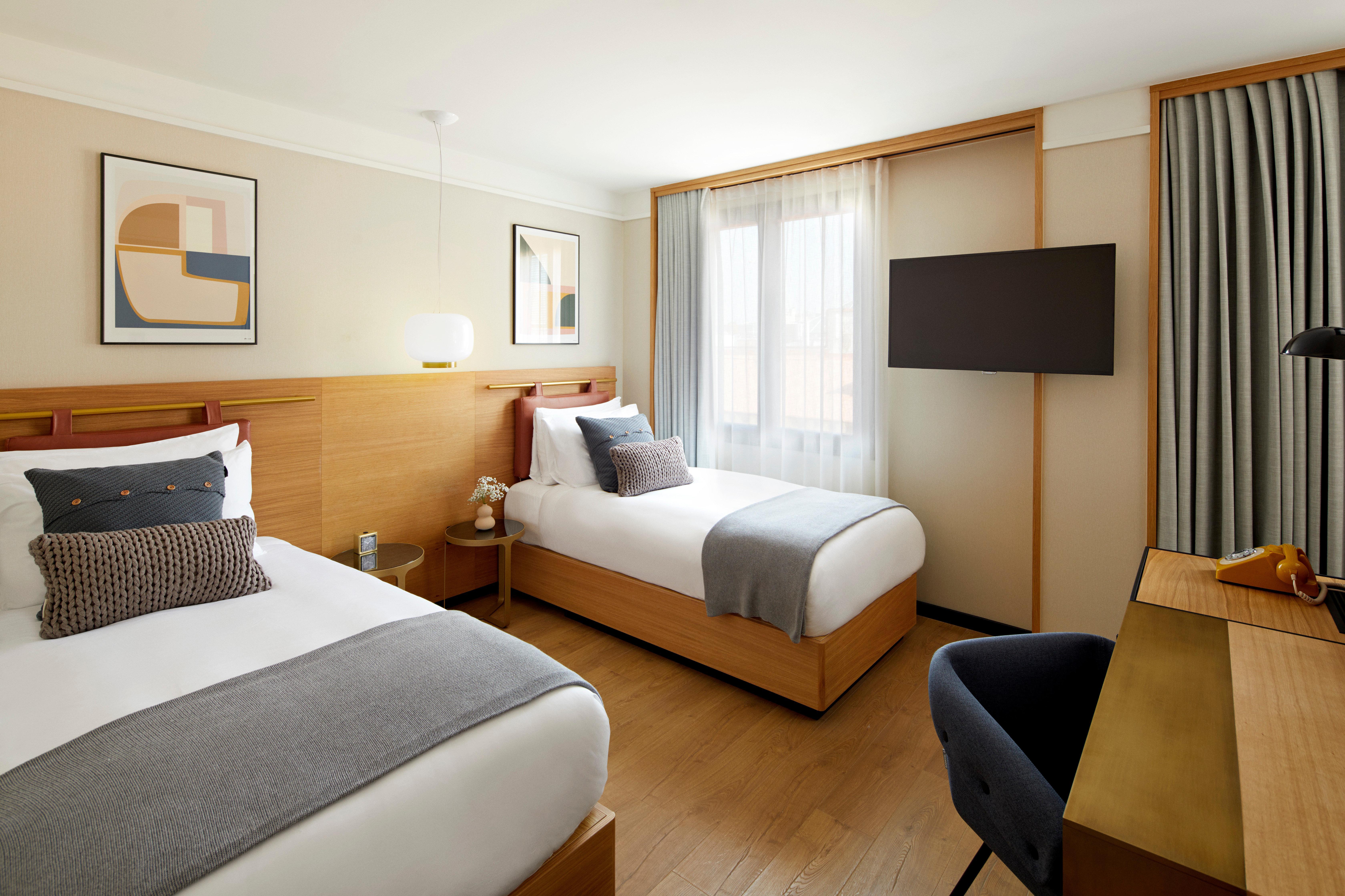 คิมป์ตัน บิบีโดรา โฮเต็ล Hotel บาร์เซโลนา ภายนอก รูปภาพ A room at the hotel